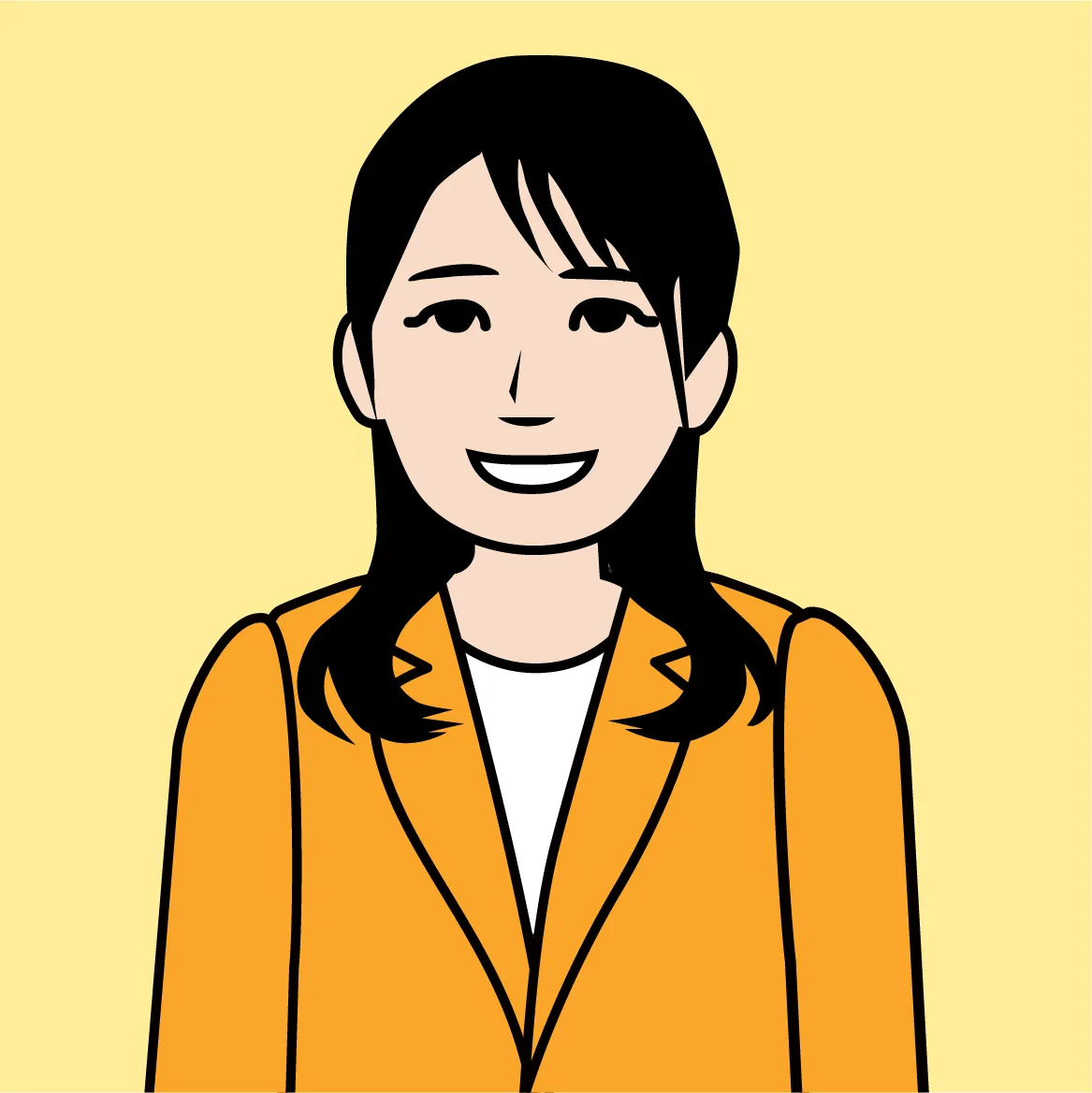 弁護士 三宅 萌(イラスト)